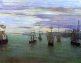 Crepuscule in der Fleischfarbe und Grün: Valparaiso Crepuscule in der Fleischfarbe und Grün: Valparaiso