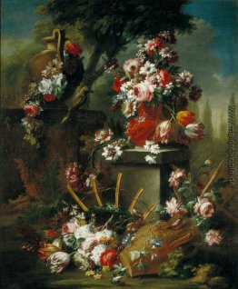 Vase und Blumen Vase und Blumen