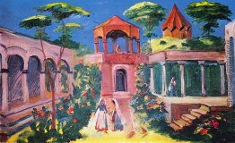 Entwurf für die Oper von A. Spendiarov 'Almast' Entwurf für die Oper von A. Spendiarov 'Almast'