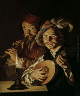Der Lautenspieler und Flötenspieler Der Lautenspieler und Flötenspieler
