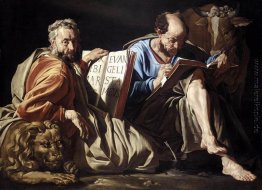 Die Evangelisten St. Markus und St. Luke Die Evangelisten St. Markus und St. Luke