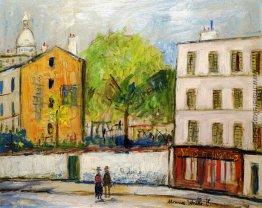 Straße in Montmartre Straße in Montmartre