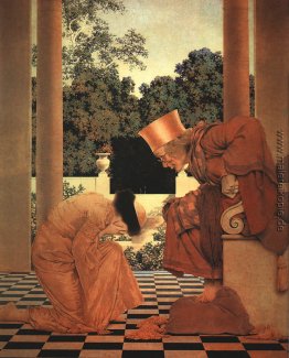 Lady Ursula hinknien, bevor Pompdebile (von Schurken der Herzen) Lady Ursula hinknien, bevor Pompdebile (von Schurken der Herzen)
