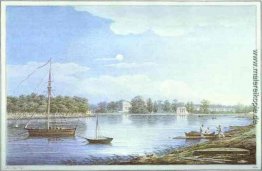Die Nevka von der Elagin Insel Die Nevka von der Elagin Insel