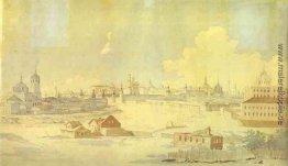 Blick vom Yauza auf Kreml in Moskau Blick vom Yauza auf Kreml in Moskau