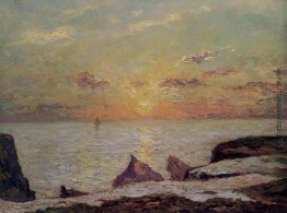 Auf den Klippen von Belle Isle auf Mer Auf den Klippen von Belle Isle auf Mer