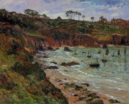 Die Fischerei auf Sprotten im Winter bei Douarnenez Die Fischerei auf Sprotten im Winter bei Douarnenez