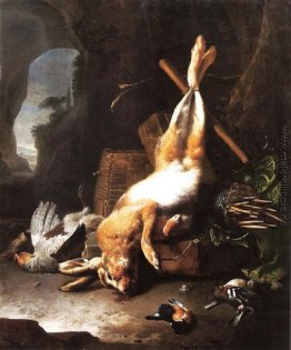 Stilleben mit der Jagdtrophäe Stilleben mit der Jagdtrophäe