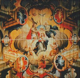 Ein Coroação da Virgem Pela Santissima Trindade entfernt (Detail Ein Coroação da Virgem Pela Santissima Trindade entfernt (Detail