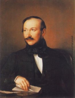 Porträt von Dichter Mihály Vörösmarty Porträt von Dichter Mihály Vörösmarty