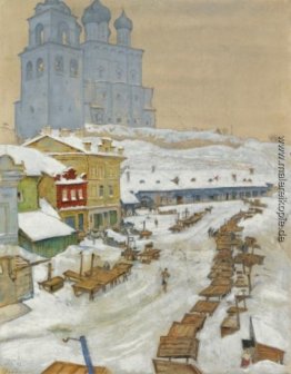 Pskov. Der Fischmarkt. Pskov. Der Fischmarkt.