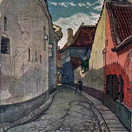Wilna. Seitenstraße Piles (Bernhardiner). Wilna. Seitenstraße Piles (Bernhardiner).