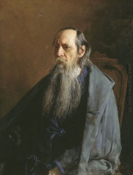 Porträt von Mikhail Yevgrafovich Saltykow-Schtschedrin Porträt von Mikhail Yevgrafovich Saltykow-Schtschedrin