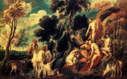 Pan durch die Nymphen bestraft Pan durch die Nymphen bestraft
