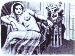 Odalisque in einem Gazerock Odalisque in einem Gazerock