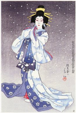 Otani Tomoemon als Geist der Schnee Otani Tomoemon als Geist der Schnee