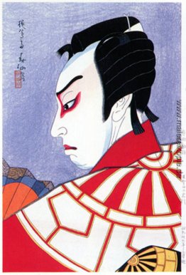 Morita Kan'ya wie Kitsune Tadanobu in Yoshitsune Senbon Zakura Morita Kan'ya wie Kitsune Tadanobu in Yoshitsune Senbon Zakura