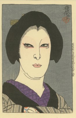 Taminosuke in der Rolle Otsuma Taminosuke in der Rolle Otsuma