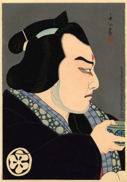 Bando Jusaburo in der Rolle Seigoro Bando Jusaburo in der Rolle Seigoro
