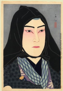 Nakamura Fukusuke in der Rolle des Soshichi, ein Schmuggler Nakamura Fukusuke in der Rolle des Soshichi, ein Schmuggler
