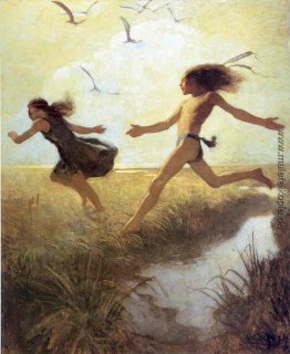 Die Kinder waren bei der Hochzeit-by-Capture spielen Die Kinder waren bei der Hochzeit-by-Capture spielen