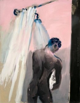 Mann in Dusche Mann in Dusche