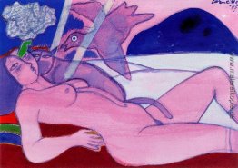 Frau und Vogel Frau und Vogel