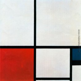 Zusammensetzung N. 1 mit rot und blau Zusammensetzung N. 1 mit rot und blau