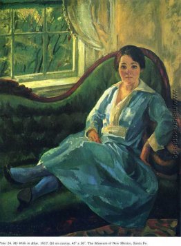 Meine Frau in Blau Meine Frau in Blau