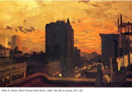 Sunset, West Twenty-Third Street Sunset, West Twenty-Third Street