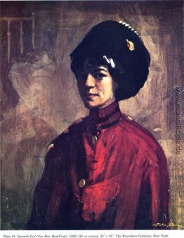 Spanish Girl (Pelzmütze, roten Mantel) Spanish Girl (Pelzmütze, roten Mantel)
