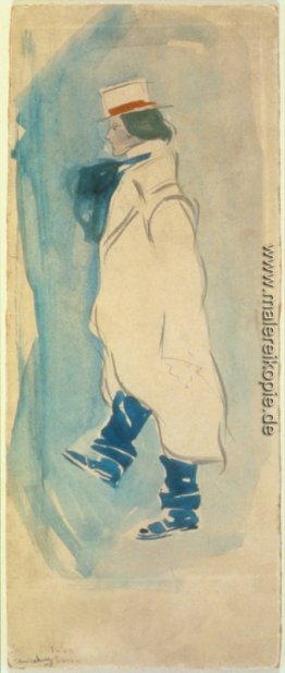 Karikatur von Everett Shinn Karikatur von Everett Shinn