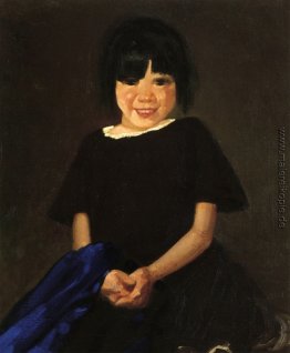 Portrait eines Mädchens in Schwarz Portrait eines Mädchens in Schwarz
