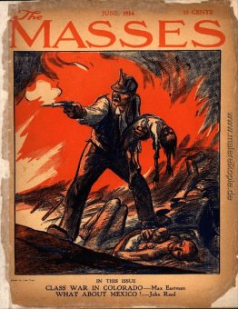 Cover der Juni 1914 Ausgabe von The Masses Cover der Juni 1914 Ausgabe von The Masses