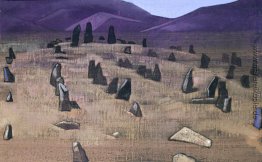 Doring, Tibetian Menhire. Doring, Tibetian Menhire.