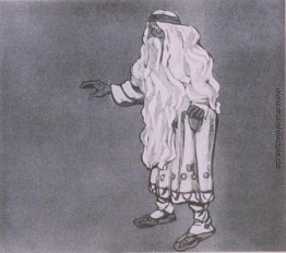 Sketch von Kostümen für "Schneewittchen" Sketch von Kostümen für "Schneewittchen"