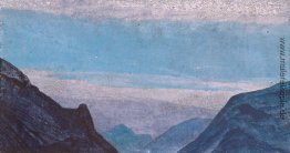 Studium der Berge Studium der Berge