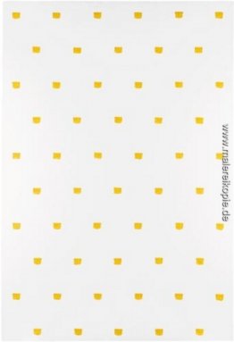 Imprints eines No. 50 Paintbrush in regelmäßigen Abständen von 3 Imprints eines No. 50 Paintbrush in regelmäßigen Abständen von 3