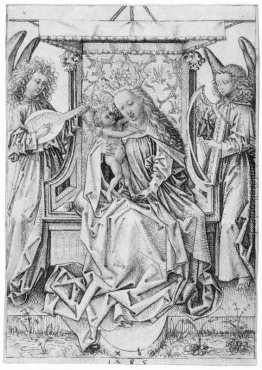 Madonna mit Kind und musizierenden Engeln Madonna mit Kind und musizierenden Engeln