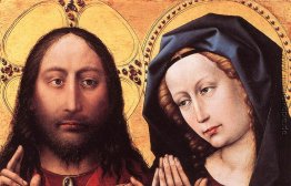 Blessing Christus und Praying Jungfrau Blessing Christus und Praying Jungfrau