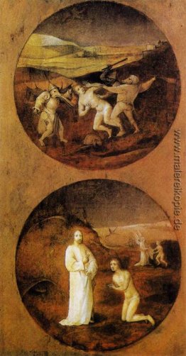 Die Menschheit von Devils Bedrängt (Rückseite der Noah-Panel) Die Menschheit von Devils Bedrängt (Rückseite der Noah-Panel)