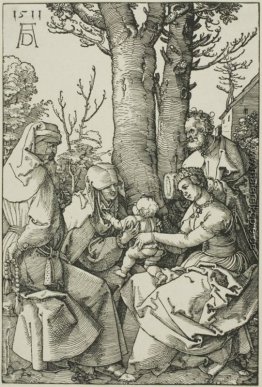 Die Heilige Familie mit Joachim und St. Ann Die Heilige Familie mit Joachim und St. Ann