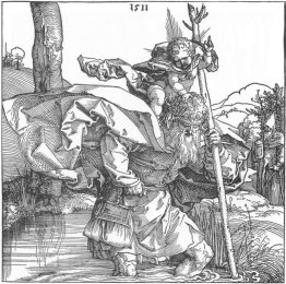 Christophorus trägt das Jesuskind Christophorus trägt das Jesuskind