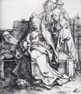 Die Heilige Familie mit Johannes, der Magdalena und Nicodemus Die Heilige Familie mit Johannes, der Magdalena und Nicodemus