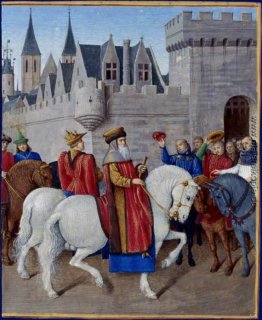 Eingabe von Kaiser Karl IV in Cambrai Eingabe von Kaiser Karl IV in Cambrai