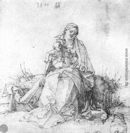 Madonna und Kind auf der Rasenbank Madonna und Kind auf der Rasenbank