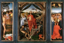 Die Auferstehung, zentrale Platte vom Triptychon der Auferstehun Die Auferstehung, zentrale Platte vom Triptychon der Auferstehun
