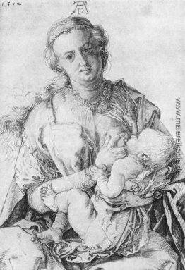 Jungfrau Maria säugt das Christuskind Jungfrau Maria säugt das Christuskind