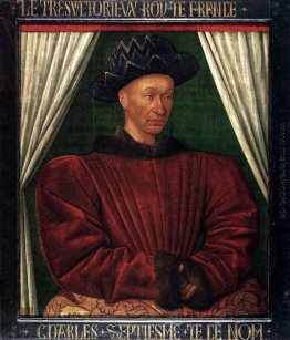 Porträt von Charles VII, König von Frankreich Porträt von Charles VII, König von Frankreich