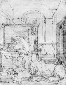 St Jerome in seiner Studie St Jerome in seiner Studie